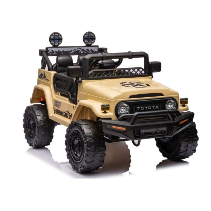 Auto Eléctrico Toyota FJ Khaki 4x4 con Control Remoto