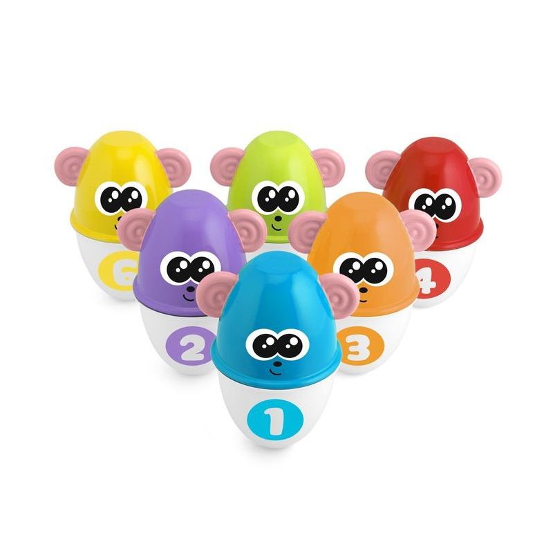 Set de Bolos Coloridos Chicco Toys - Diversión para Bebés