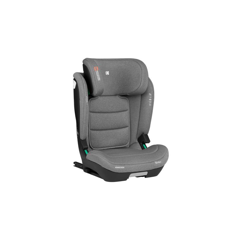 Silla de Coche Kikkaboo i-Scout i-SIZE Gris Claro