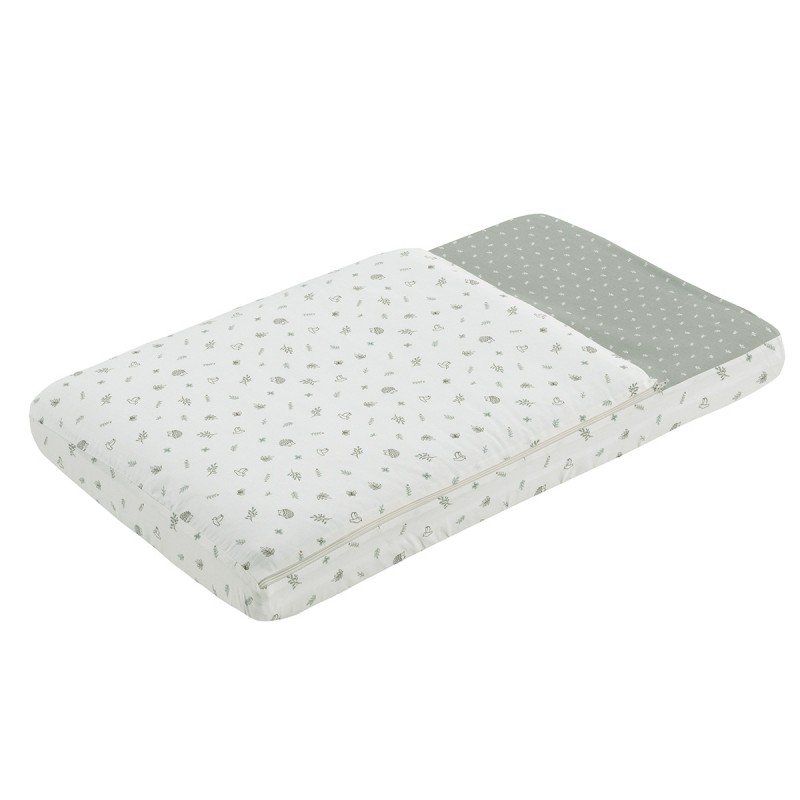 Saco De Minicuna I/v Calma Verde 49.5x83.5x2 Cm - Cambrass