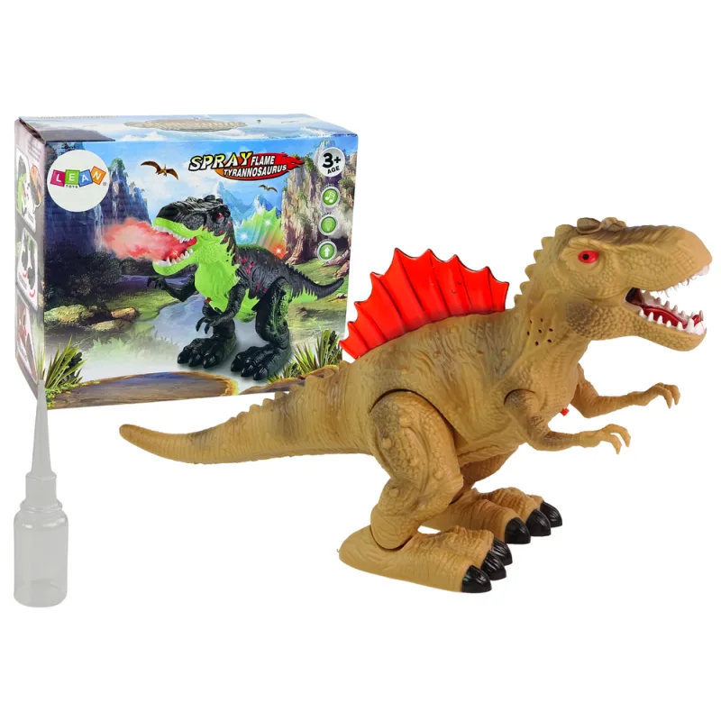 Dinosaurio que Respira Fuego y Luces con Batería