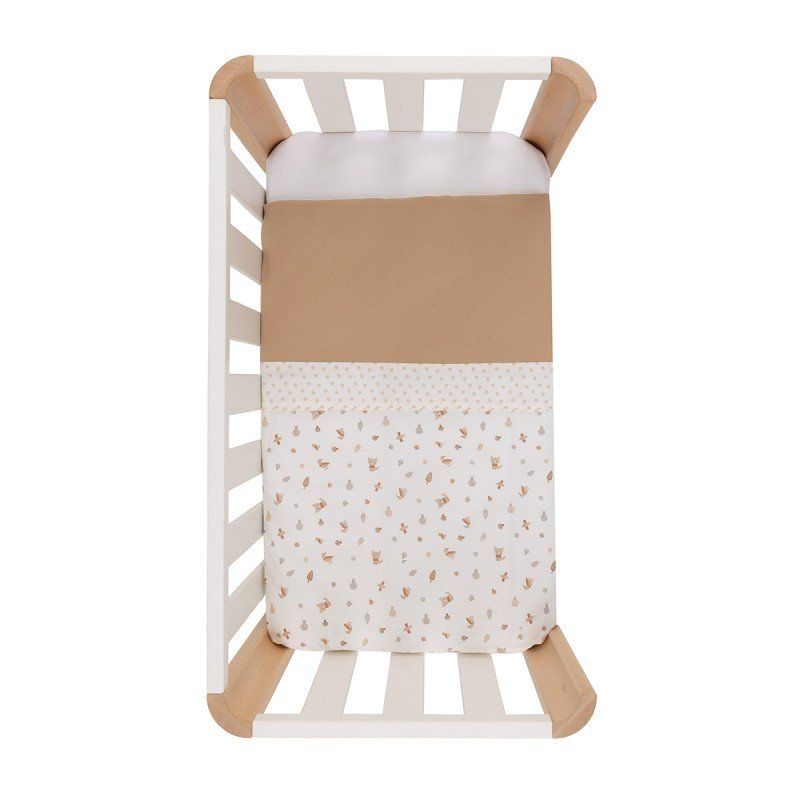Funda Nordica Minicuna 70x77x1 Cm Senda Beige - Cambrass