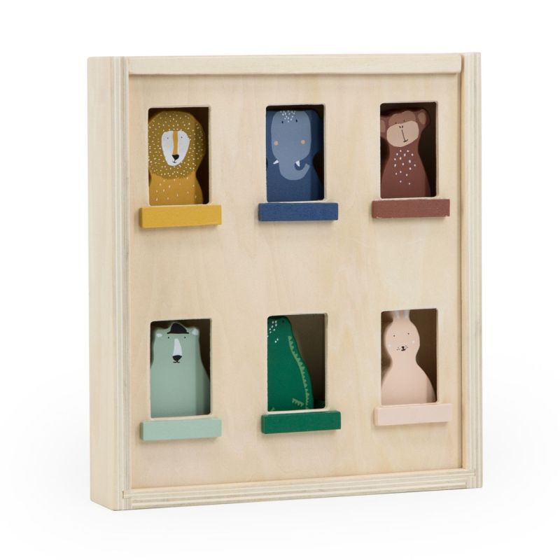 Apartamento de Madera con Animales Trixie - Juguete Creativo
