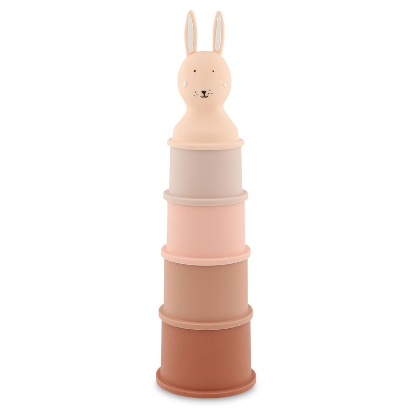 Cubos Apilables Trixie - Mrs. Rabbit, Juguete Educativo