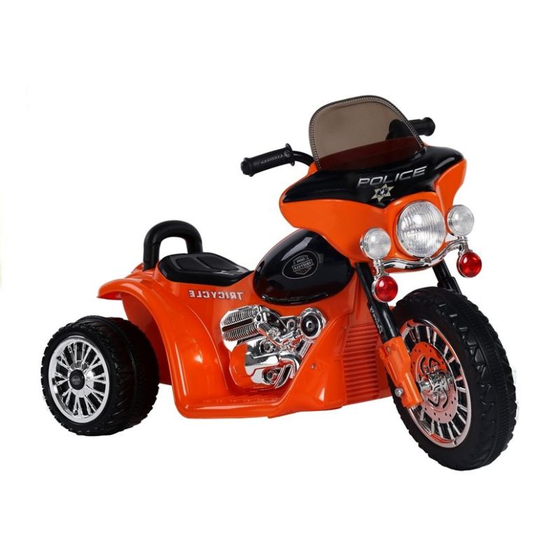 Moto Eléctrica Infantil Naranja JT568 con Luces