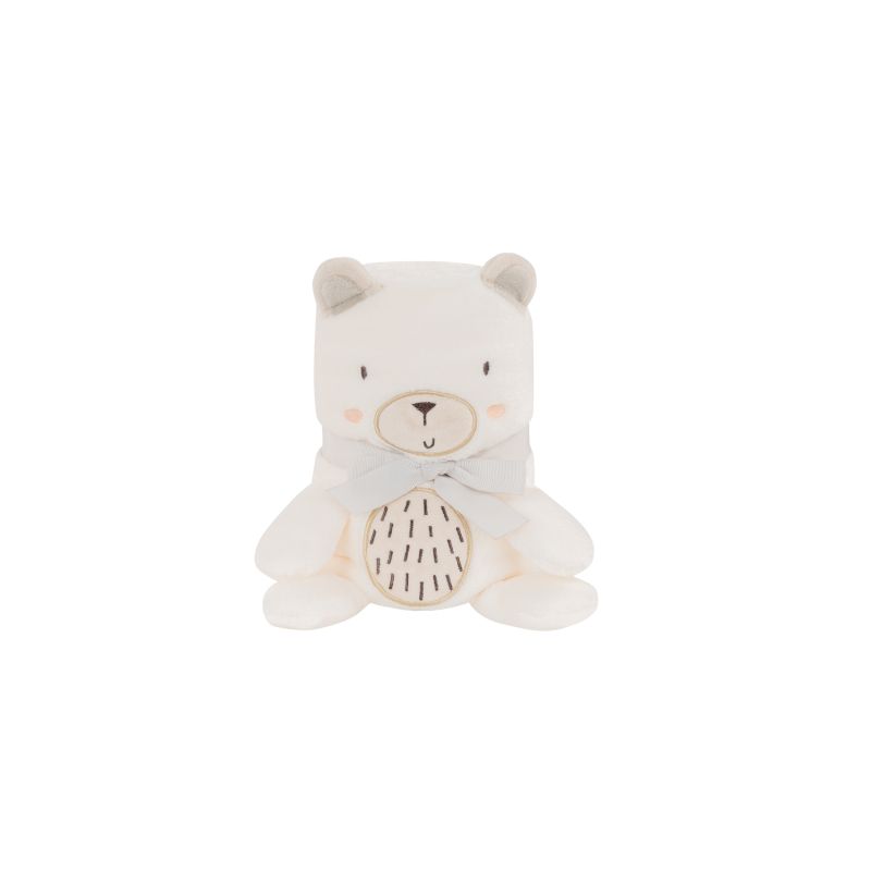 Manta de regalo con bordado 3D My Teddy Kikkaboo