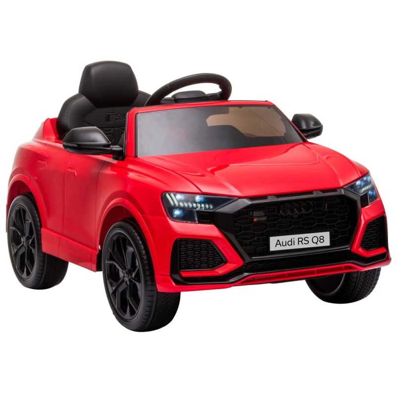 Coche Eléctrico Infantil Audi RS Q8 Rojo con Control Remoto