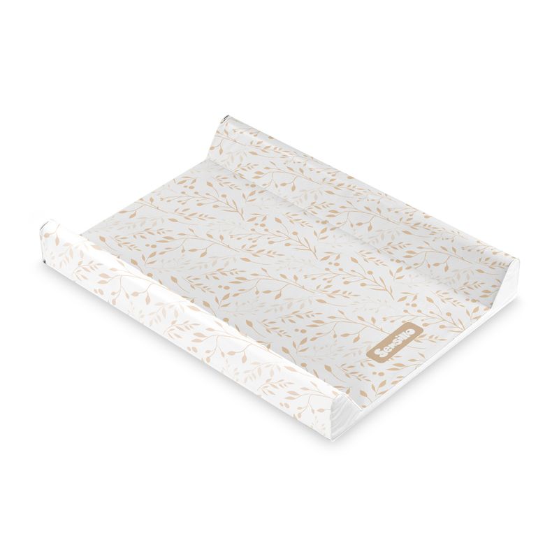 Cambiador Duro Sensillo para Cómoda Beige con Diseño de Hoja