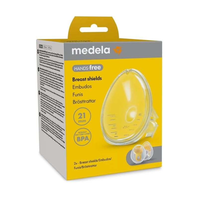 Conjunto de Copas para Sacaleches Medela - 21mm (2 piezas)