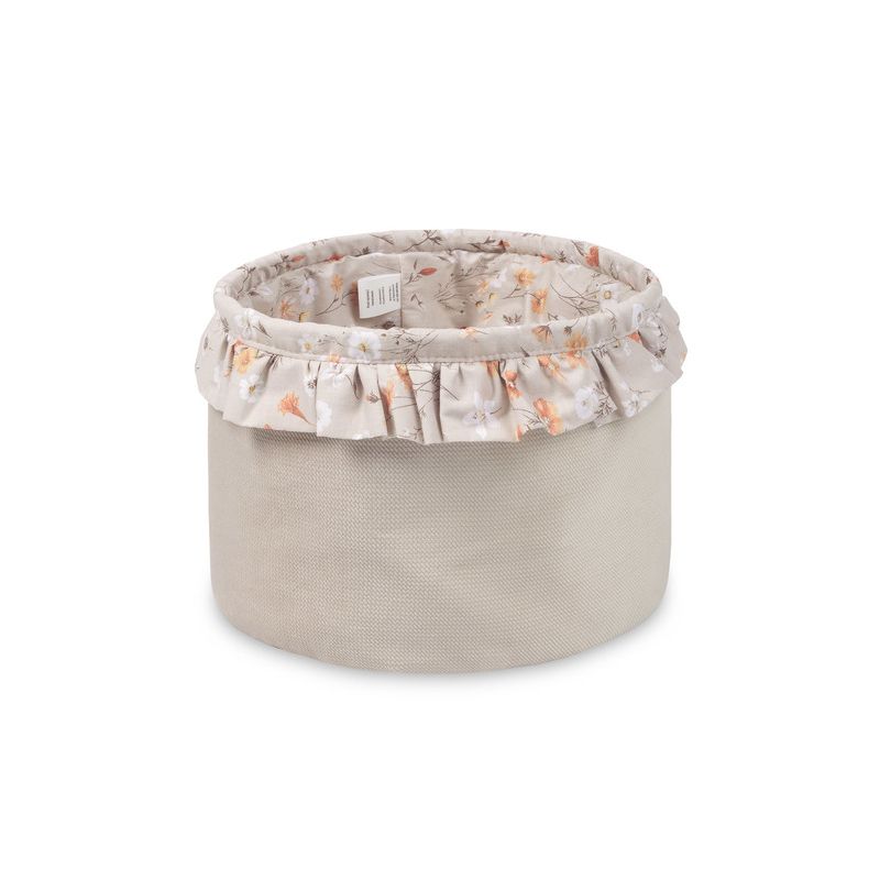 Cesta para Juguetes Infantil Sensillo Bloom Beige