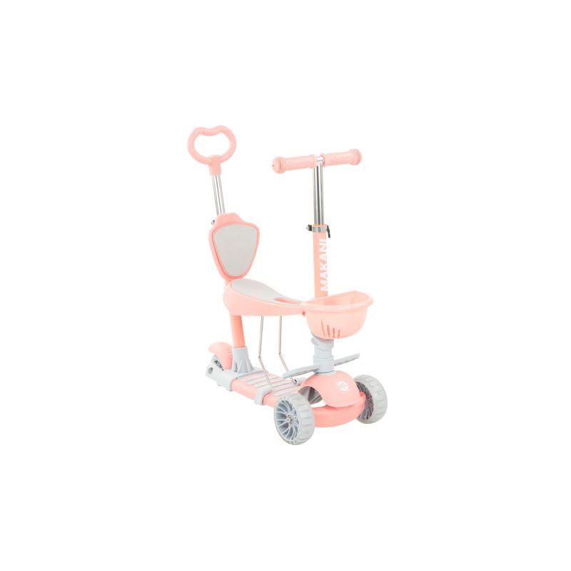 Patinete BonBon 4en1 Candy Rosa Kikkaboo para Bebés