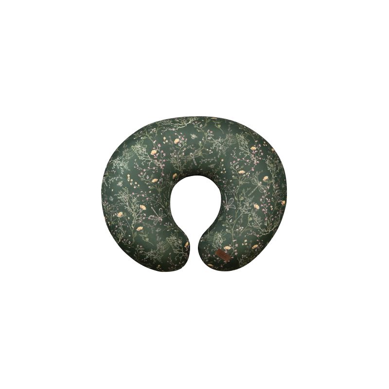 Almohada de lactancia Kikkaboo Secret Garden Verde