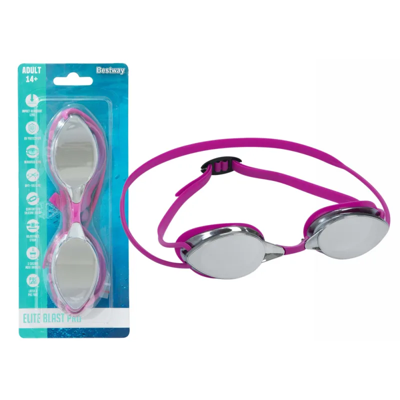 Gafas de Natación Espejo Bestway 21066 para Adultos