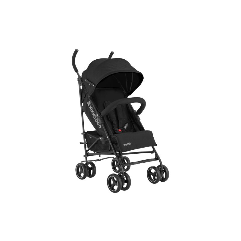 Silla de paseo Beetle Negro 2023 Kikkaboo - Ligera y Compacta