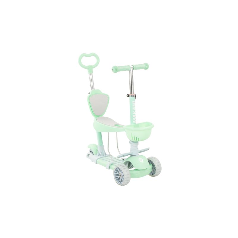 Patinete BonBon 4en1 Candy Menta Kikkaboo para Bebés