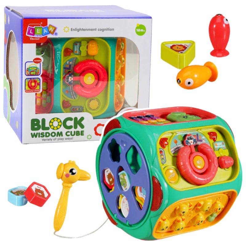 Cubo Educativo Interactivo Multifuncional 8 en 1
