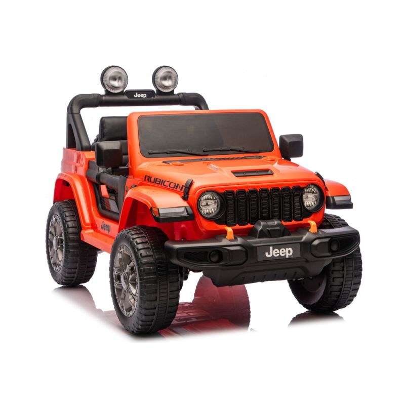 Vehículo Eléctrico Jeep Rubicon 4x4 Naranja 24V