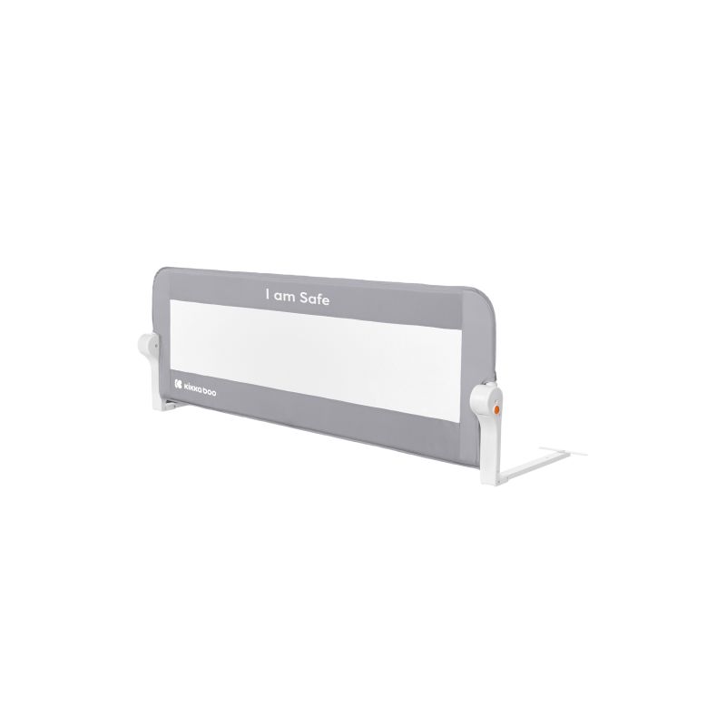 Barrera de cama Kikkaboo I am safe 120cm Gris - Seguridad Infantil