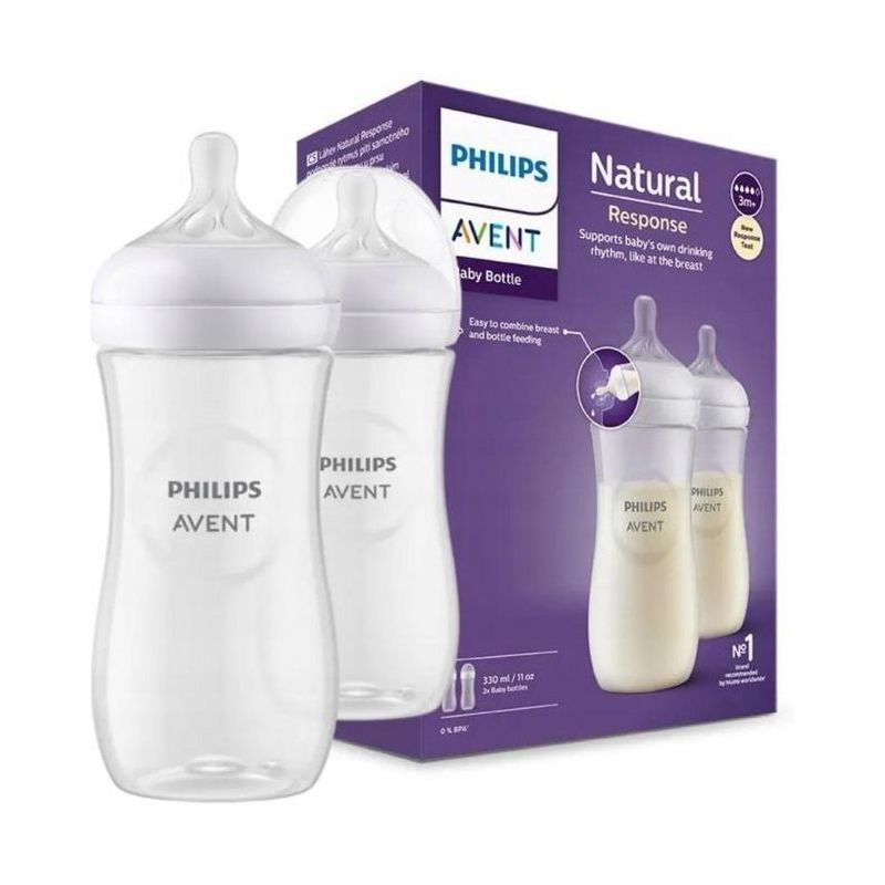 Biberón Philips Avent Natural Response 330ml 2 unidades