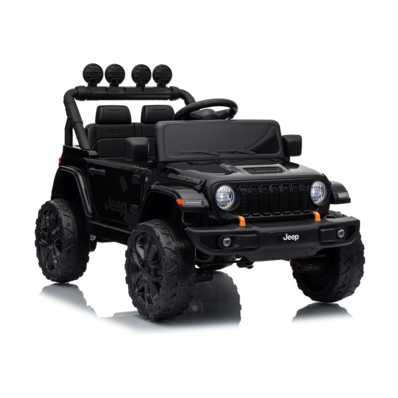 Jeep Rubicon DK-JWR558 Vehículo Eléctrico 24V Negro