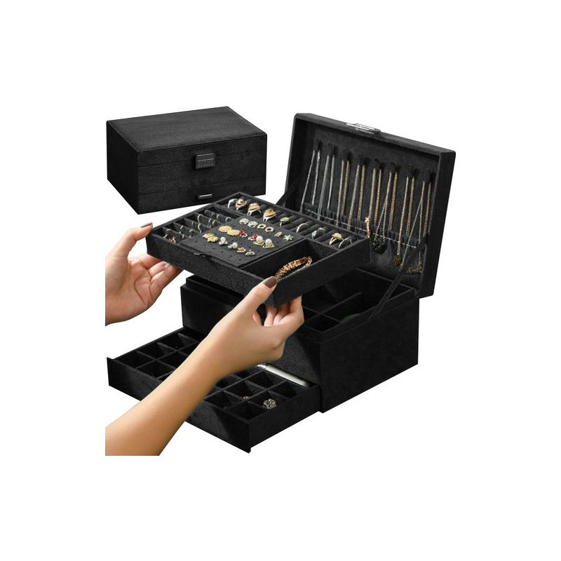 Caja de Joyas Soulima 22262 - Elegante y Espaciosa