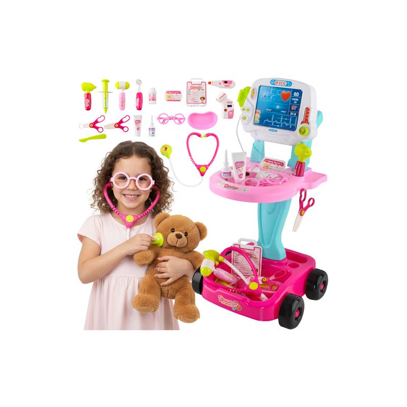 Set de Médico Infantil en Rosa Iso trade - Little Doctor Set