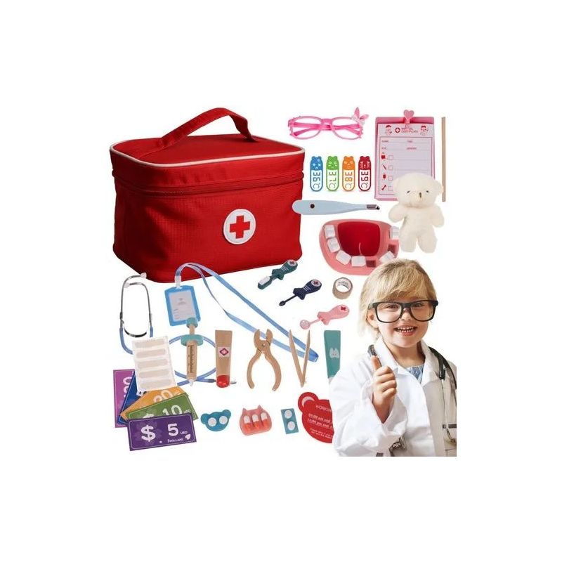 Set del pequeño doctor Kruzzel 24782 - Juguete médico infantil