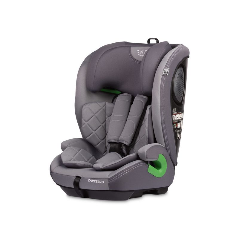 Silla de Coche Caretero Vivo i-Size Gris para Bebés 76-150 cm