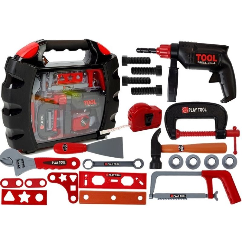Kit de Herramientas DIY en Maletín Negro para Niños