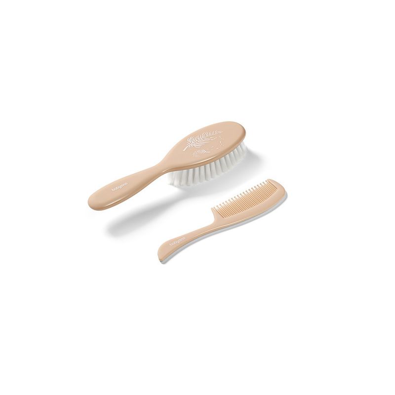 Cepillo y Peine para Bebés Babyono - Cuidado Suave del Cabello