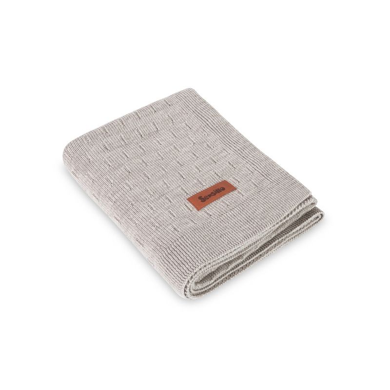 Manta Merino Duna 90x75 Light Beige de Sensillo