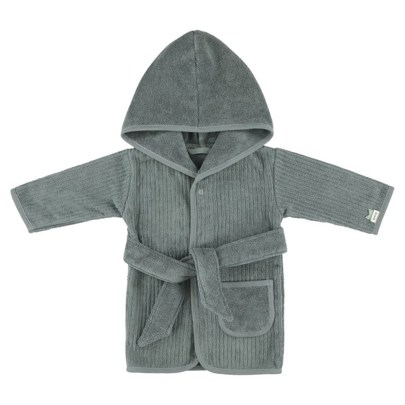 Bata de baño Trixie para bebé Hush Petrol 1-2 años