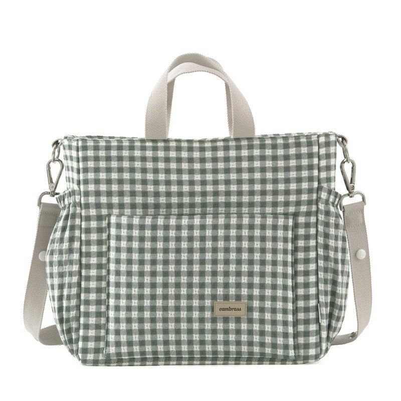 Bolso Maternal Pack Vicky Verde 16x43x37 Cm - Cambrass