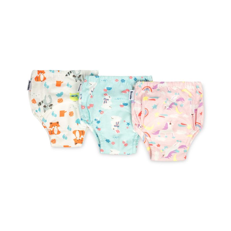 Braguitas de aprendizaje Snuggi Unicorn/Bunny 12-18 kg pack de 3 Sensillo