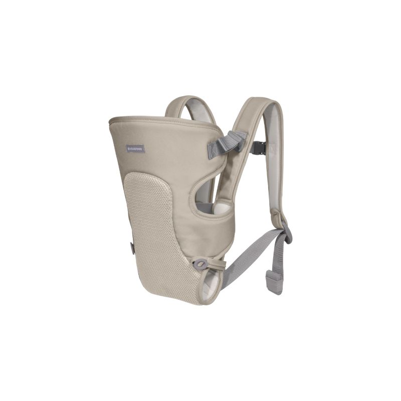 Portabebés Myra Mesh Beige Kikkaboo - Comodidad y Estilo