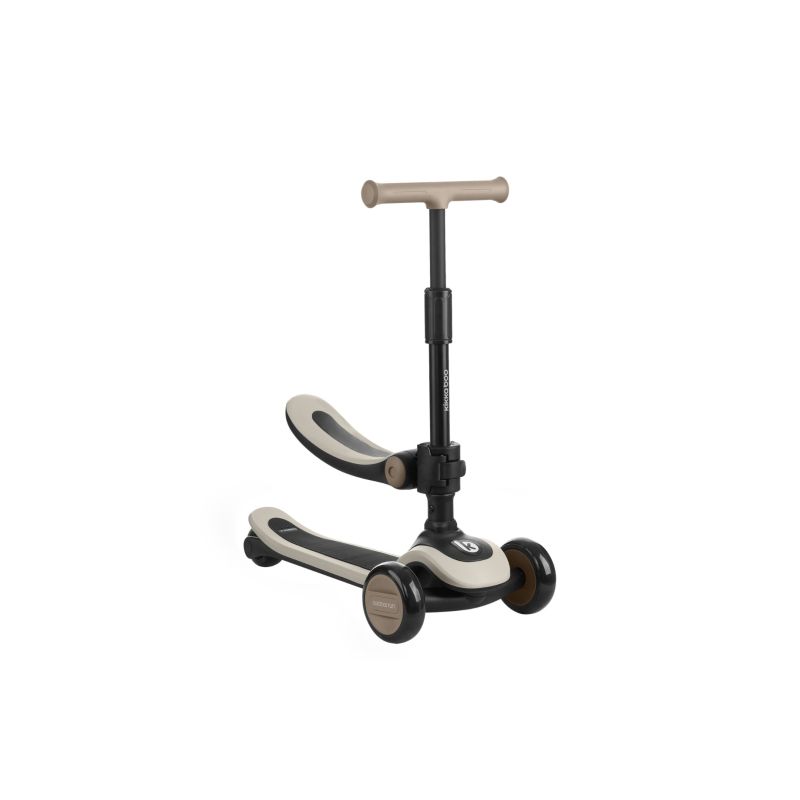 Patinete Treo 2en1 Beige Kikkaboo para bebés y niños
