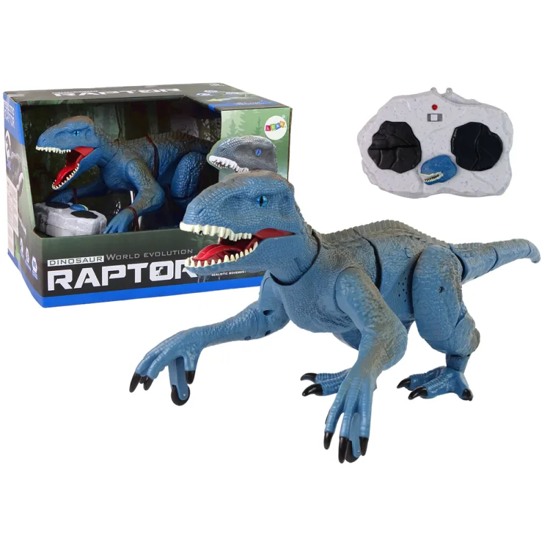 Dinosaurio Velociraptor Control Remoto con Sonido y Luces