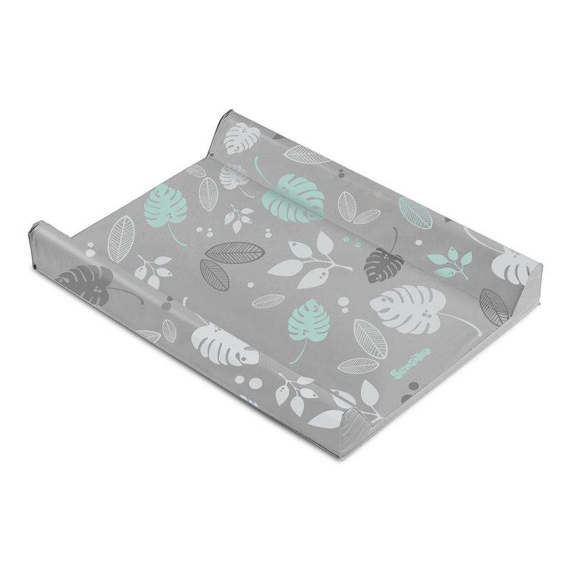 Cambiador Suave Floral Gris Sensillo - Comodidad para Bebés
