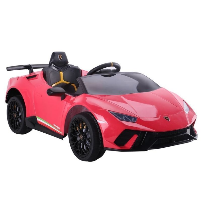 Coche Eléctrico Infantil Lamborghini Huracan Rojo con Control Remoto