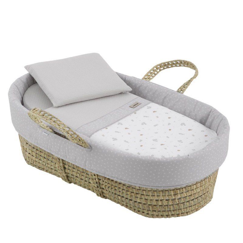 Moises De Palma Acolchado Une Ardi Gris 39x80x25 Cm - Cambrass