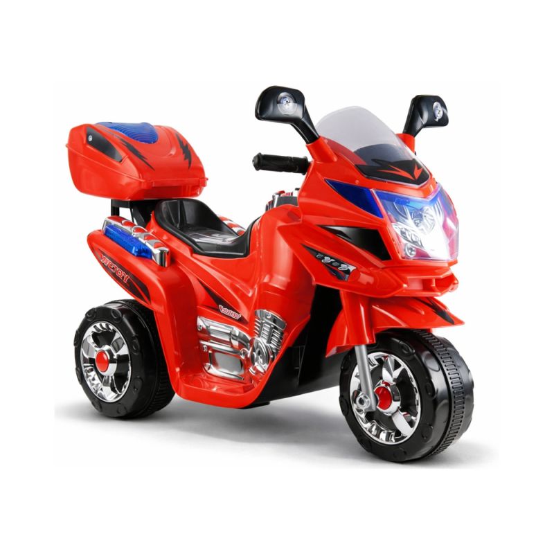 Moto Eléctrica Infantil HC8051 Roja con Luces y Música