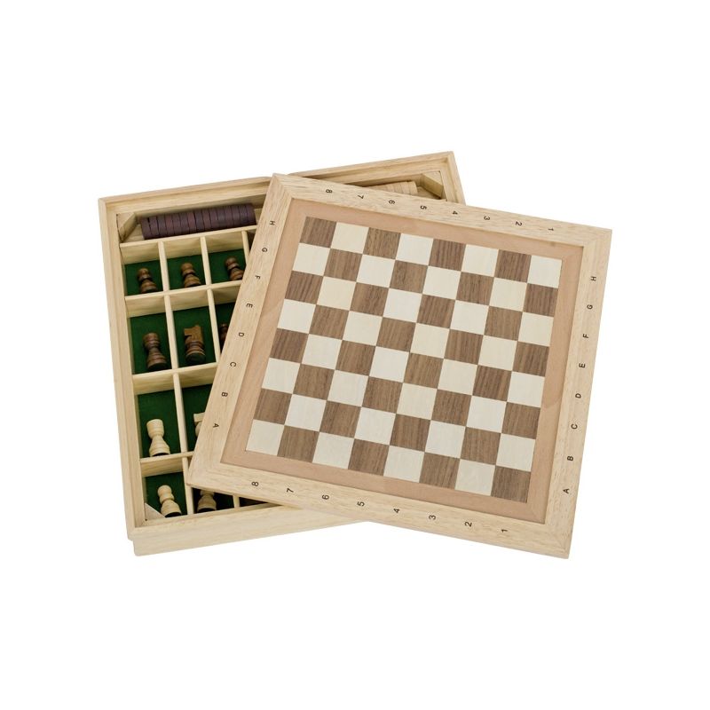 Juego de ajedrez y de damas