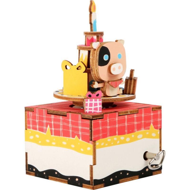 Juego de construcción Caja de Música Cumpleaños - 77 piezas