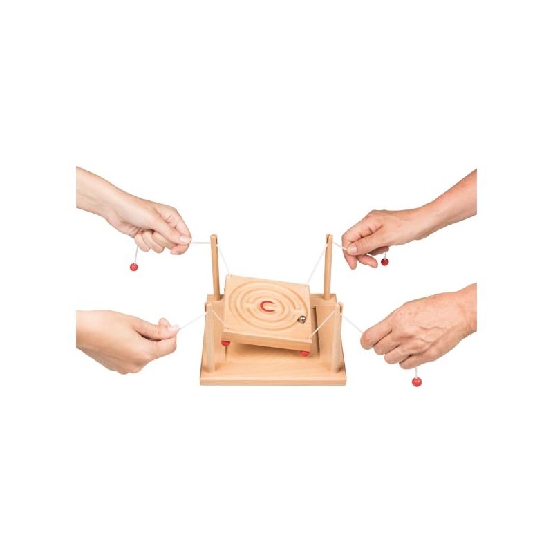 Juego de destreza con bolas Parcour