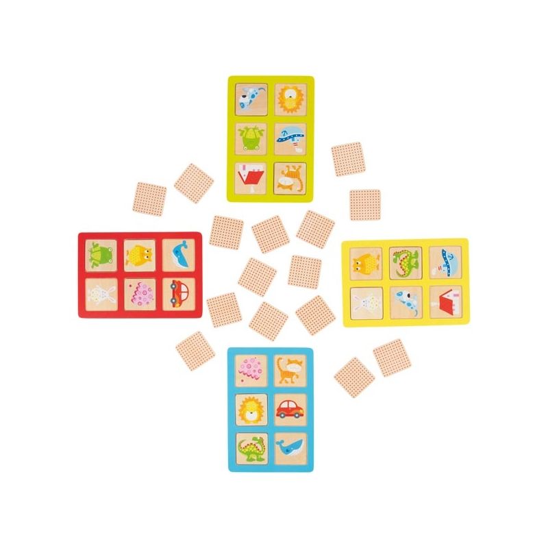 Juego de lotería y de memoria
