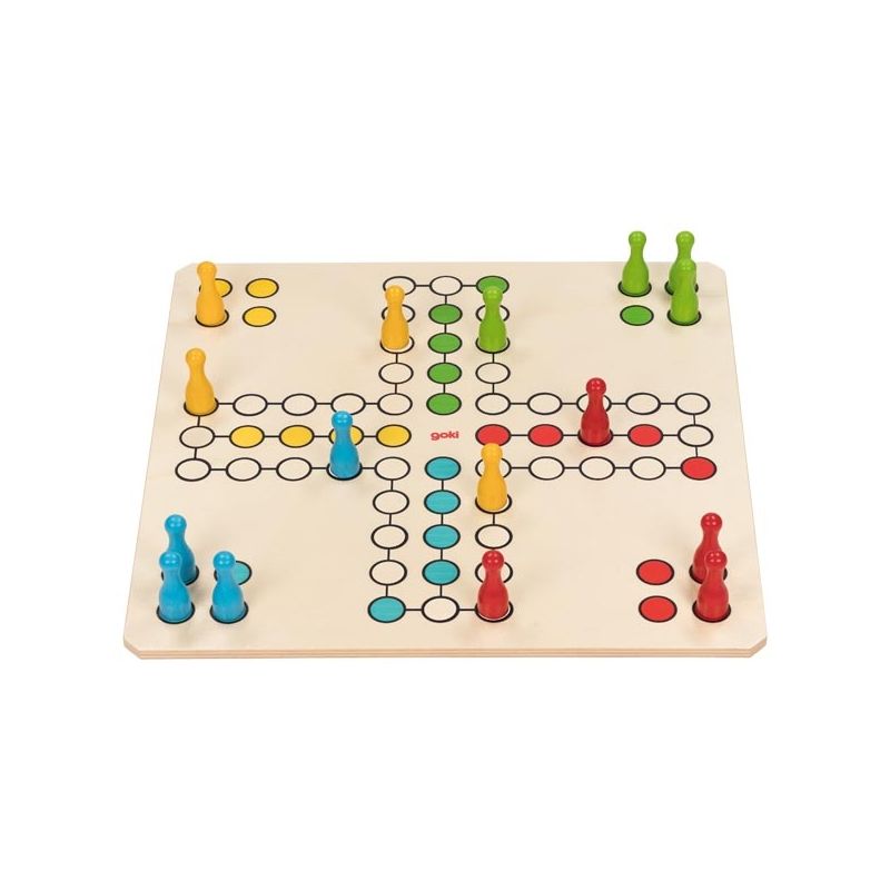 Juego de mesa Ludo XXL , fabricado en madera