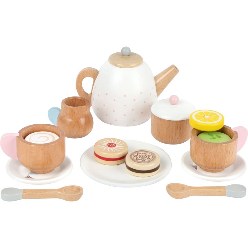 Juego de Té - Juguete de madera - 17 piezas