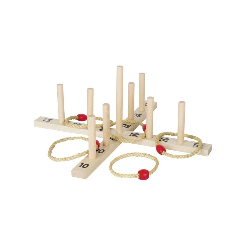 Juego de lanzamiento con anillos Goki