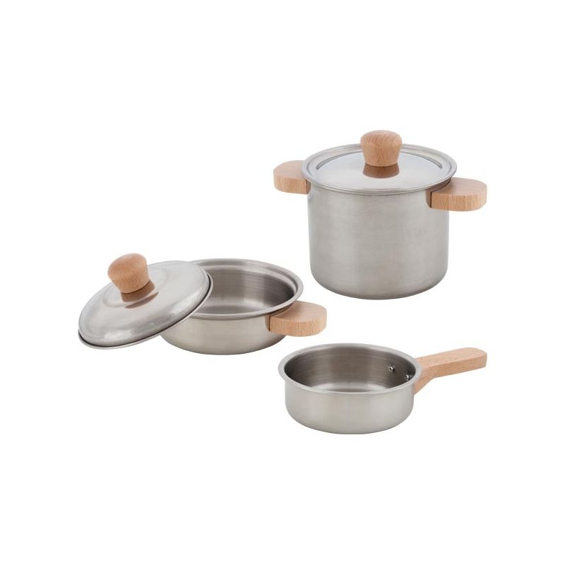 Juego de cocina, 2 ollas y 1 sartén