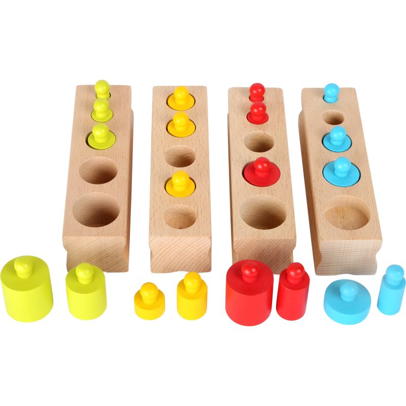 Juego Montessori - Encajar piezas 